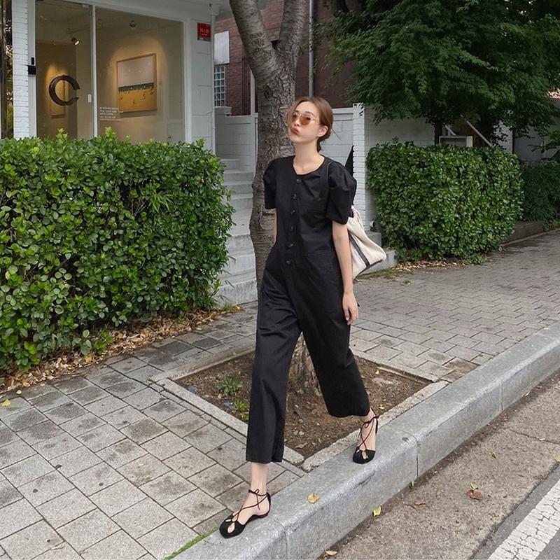 DANDT 2023夏季新款磨砂綁帶復古涼鞋女百搭穆勒包頭平底外穿真皮涼拖鞋(23 JUL TA NIN)歐美女鞋