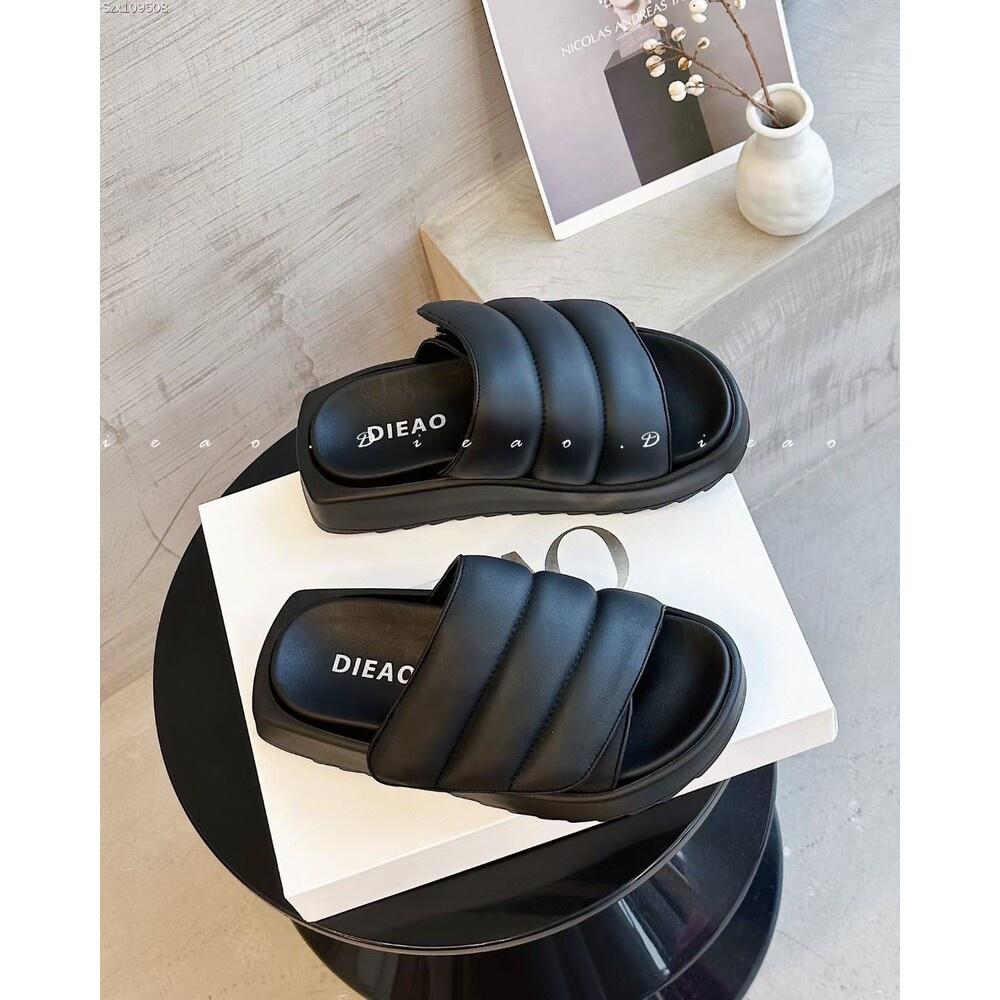 真皮拖鞋DANDT百搭羊皮大包覆厚底拖鞋（23 MAY 3369）同風格請在賣場搜尋—華流鞋款