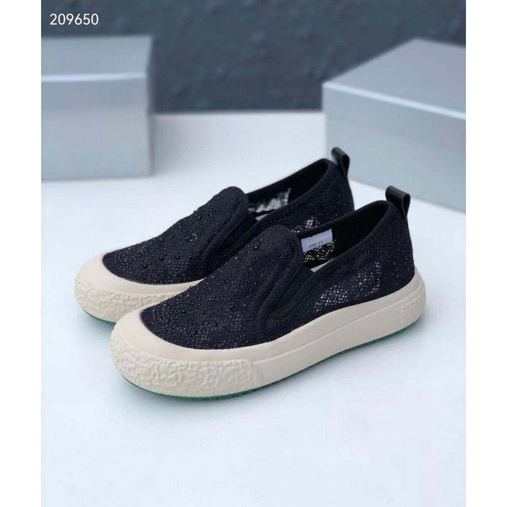 蕾絲休閒鞋DANDT時尚真皮鞋墊蕾絲透氣厚底鞋（22 JUN BB 22） 同風格請在賣場搜尋-外銷女鞋