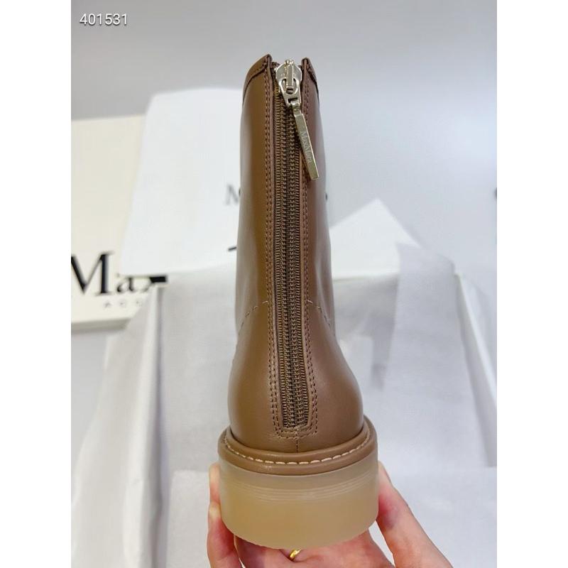 真皮短靴DANDT時尚小牛皮繫帶車縫線後拉鏈短靴鞋（23 OCT Luc)同風格請在賣場搜尋-外銷鞋款