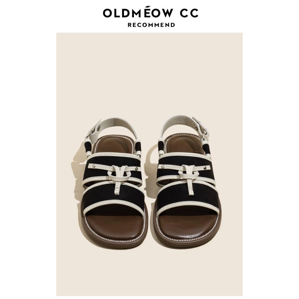 DANDT仙女風沙灘平底一字扣涼鞋女新款夏季外穿百搭羅馬鞋ins(24 APR TA)同風格賣場搜尋-歐美女鞋