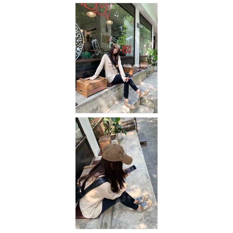 真皮休閒鞋DANDT時尚牛皮拼色旅遊休閒鞋（24 OCT BSH）同風格請在賣場搜尋-歐美女鞋