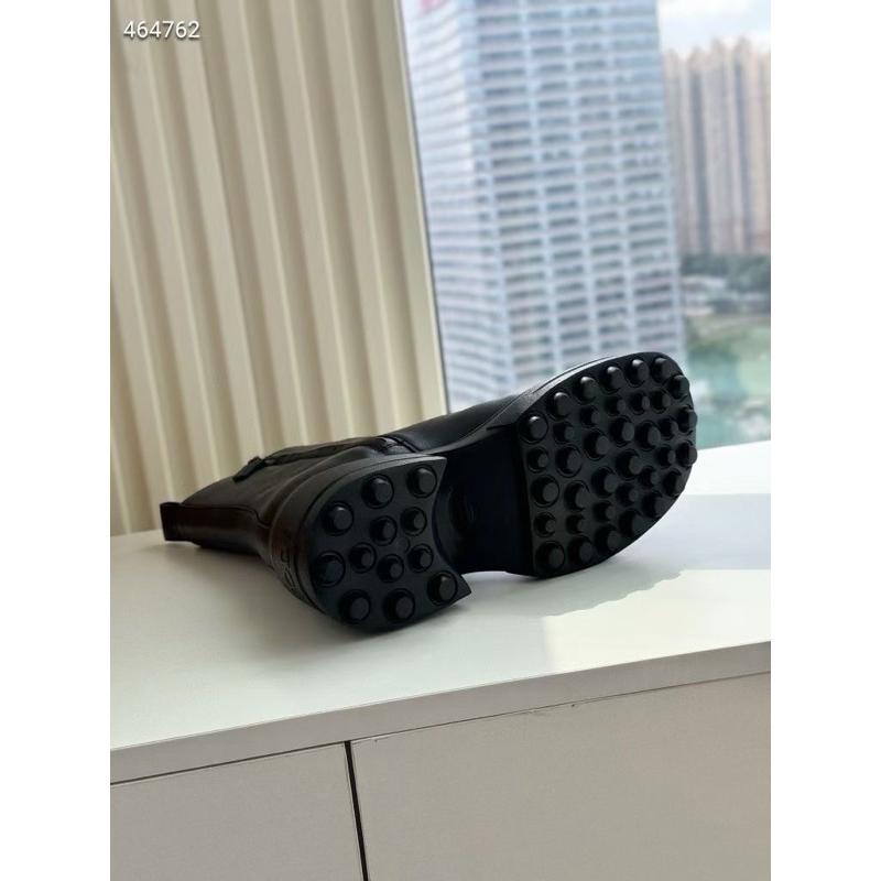 真皮短靴DANDT時尚小牛皮拉鍊厚底豆豆短靴（24 SEP LUC）同風格請在賣場搜尋-外銷女鞋