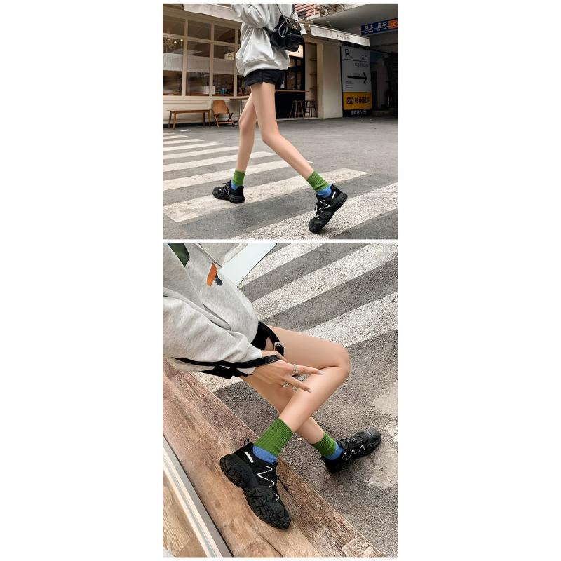 真皮休閒鞋DANDT時尚複合材質登山舒適休閒鞋（24 OCT BSH）同風格請在賣場搜尋-歐美女鞋