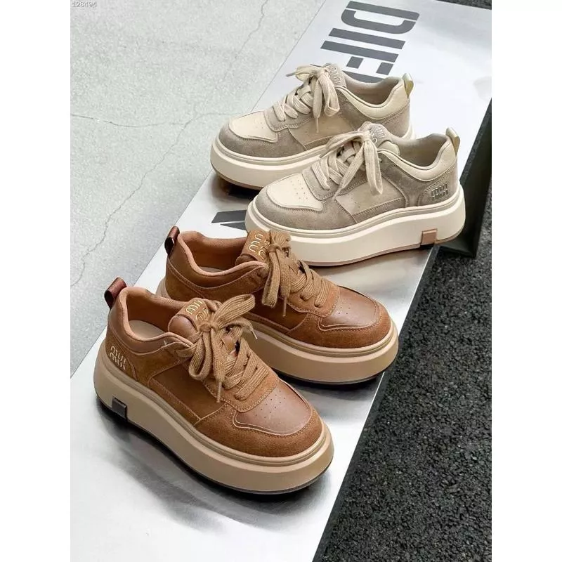 真皮厚底鞋DANDT百搭真皮舒適厚底休閒鞋（24 OCT WXY）同風格請在賣場搜尋-華流女鞋