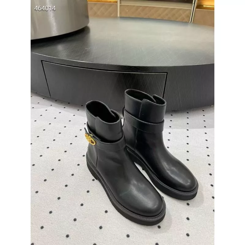 牛皮短靴DANDT時尚牛皮釦帶簡約質感短靴（24 NOV LUC bdetails)同風格請在賣場搜尋-外銷女鞋