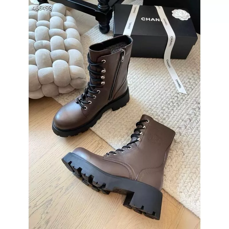 真皮短靴DANDT時尚義大利小牛皮側拉鍊繫帶馬丁短靴（24 DEC LUC ）同風格請在賣場搜尋-外銷女鞋