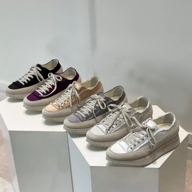 厚底休閒鞋DANDT時尚真絲綢緞休閒厚底鞋（25 FEB TA）同風格請在賣場搜尋-歐美女鞋