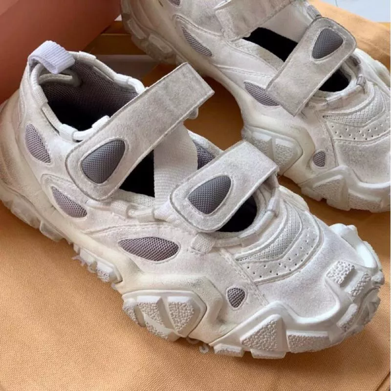 休閒鞋DANDT時尚做舊魔鬼粘潮流老爹休閒鞋（24 DEC TA）同風格請在賣場搜尋-歐美女鞋