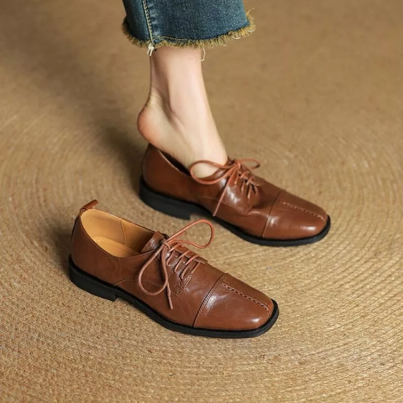 真皮紳士鞋DANDT時尚羊皮英倫繫帶牛津紳士鞋（25 FEB LON）同風格請在賣場搜尋-歐美女鞋