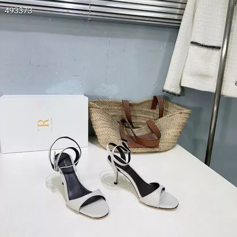 真皮涼鞋DANDT時尚牛皮鴕鳥紋繞帶高跟涼鞋（25 MAR LUC ROW25)同風格請在賣場搜尋-外銷女鞋