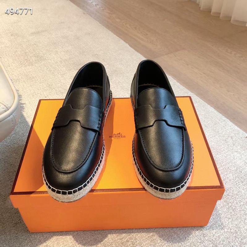 真皮樂福鞋DANDT時尚小牛皮草編樂福漁夫鞋（25 MAR LUC)同風格請在賣場搜尋-外銷女鞋