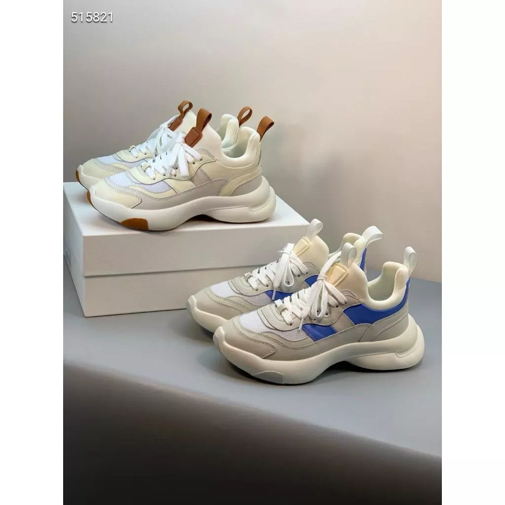 真皮休閒鞋DANDT時尚牛皮網面拼色厚底老爹休閒鞋（25 JUL LUC)同風格請在賣場搜尋-外銷女鞋