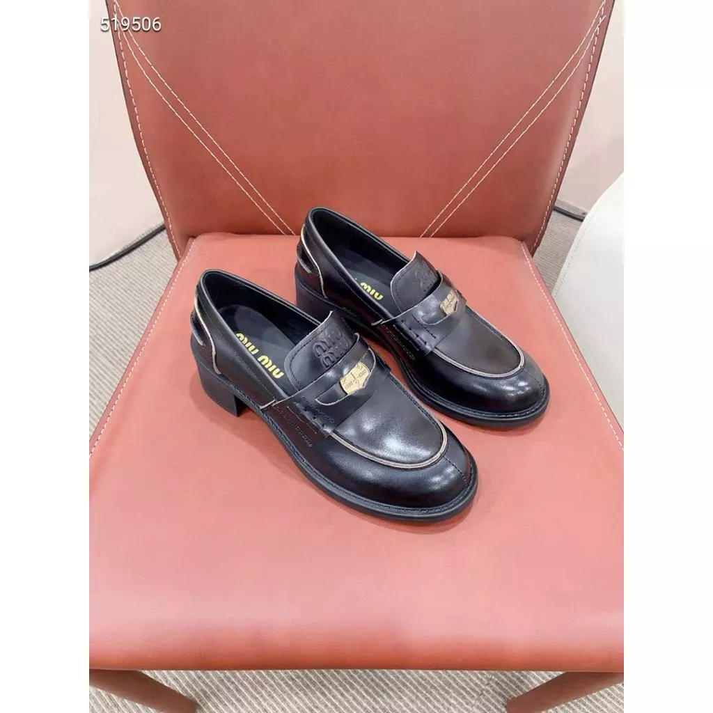 真皮樂福鞋DANDT時尚牛漆皮復古學院粗跟樂福鞋（25 JUL AUG)同風格請在賣場搜尋-外銷女鞋