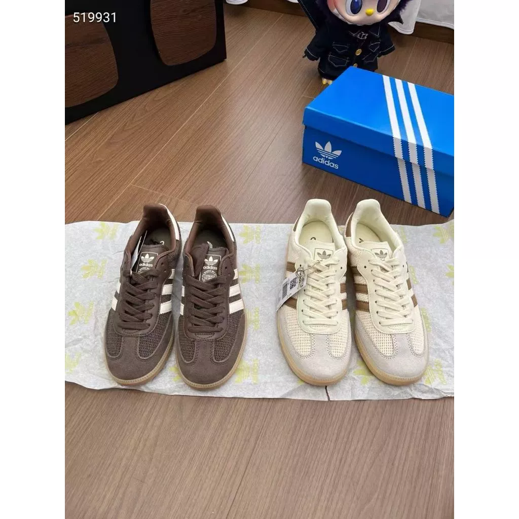 編織休閒鞋DANDT時尚真皮足球風編織日常穿搭休閒鞋（25 JUL AUG)同風格請在賣場搜尋-外銷女鞋