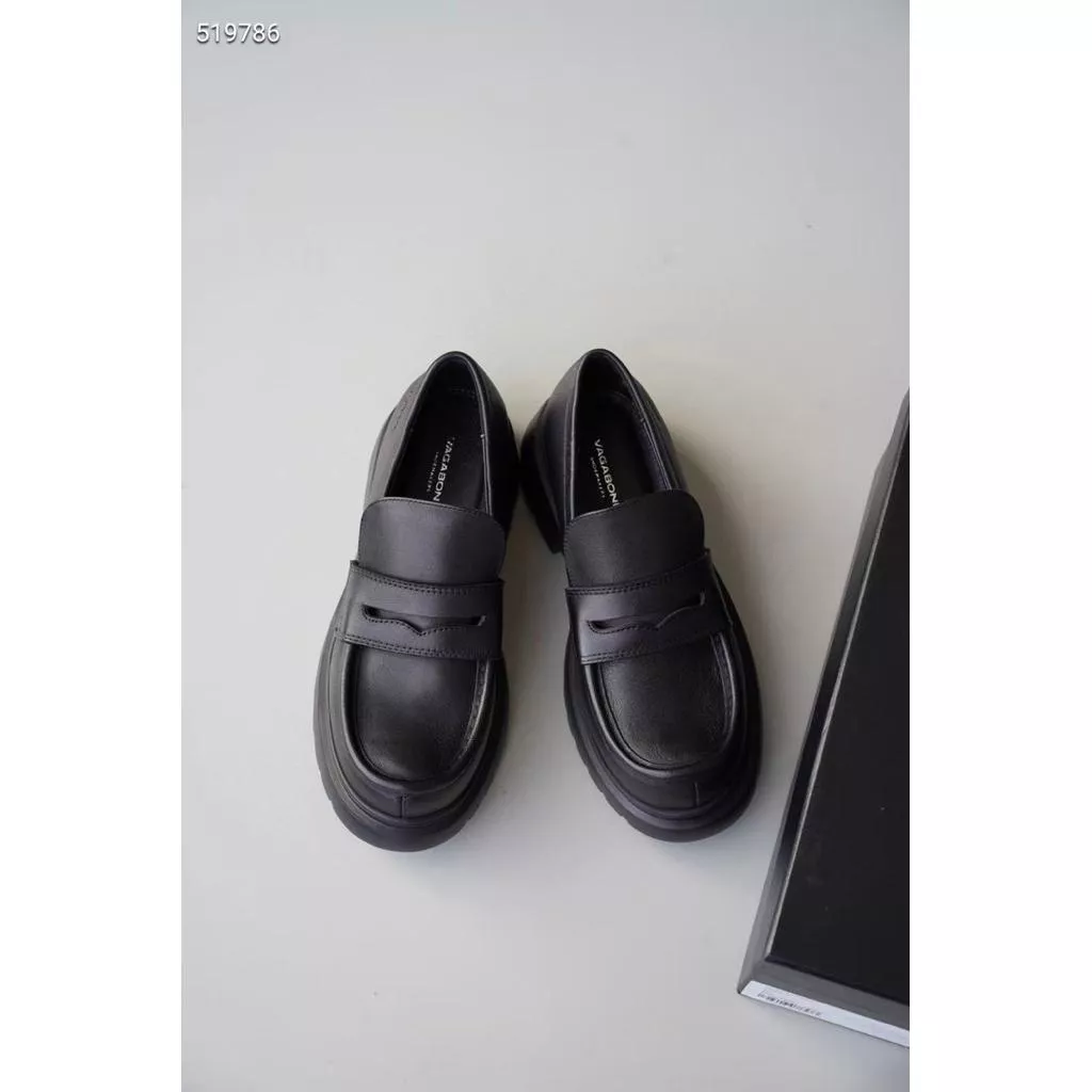 真皮樂福鞋DANDT時尚牛皮四季厚底百搭樂福鞋（25 JUL AUG)同風格請在賣場搜尋-外銷女鞋