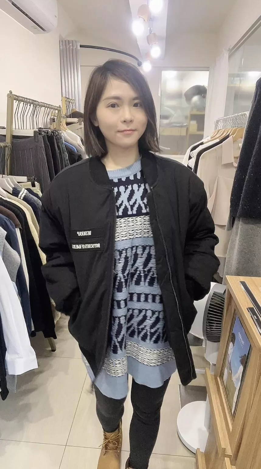 帥氣中性飛行外套