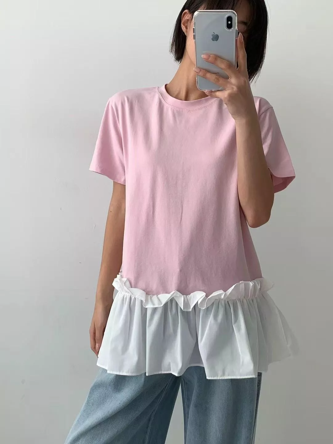 蛋糕裙擺俏麗上衣