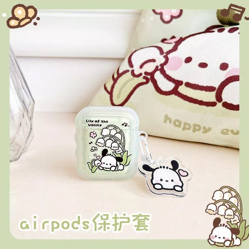 鈴蘭花帕恰狗airpods保護套