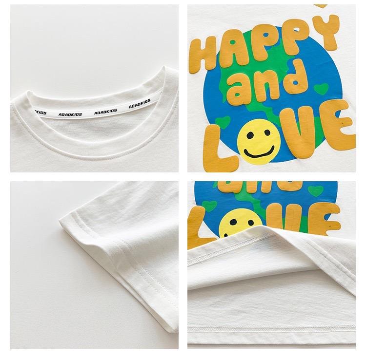 ＂現貨＂Happy＆Love短袖上衣