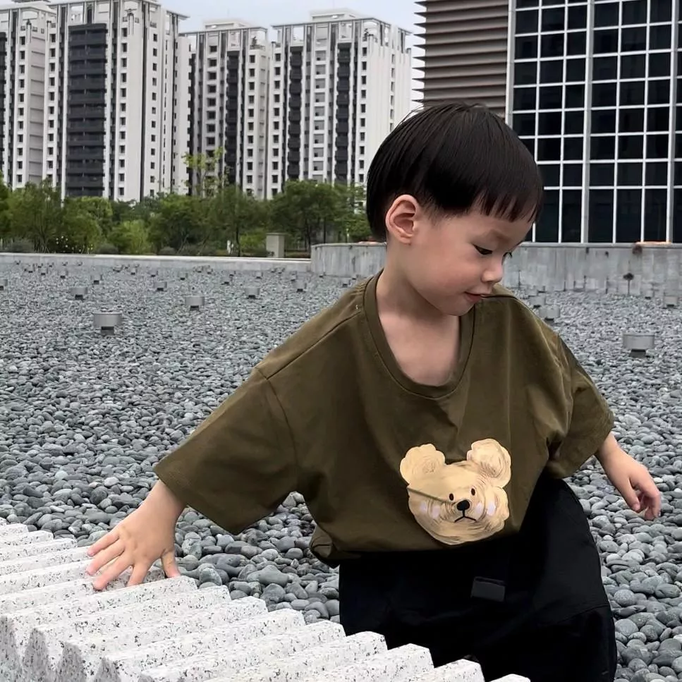＂現貨＂可愛小熊上衣