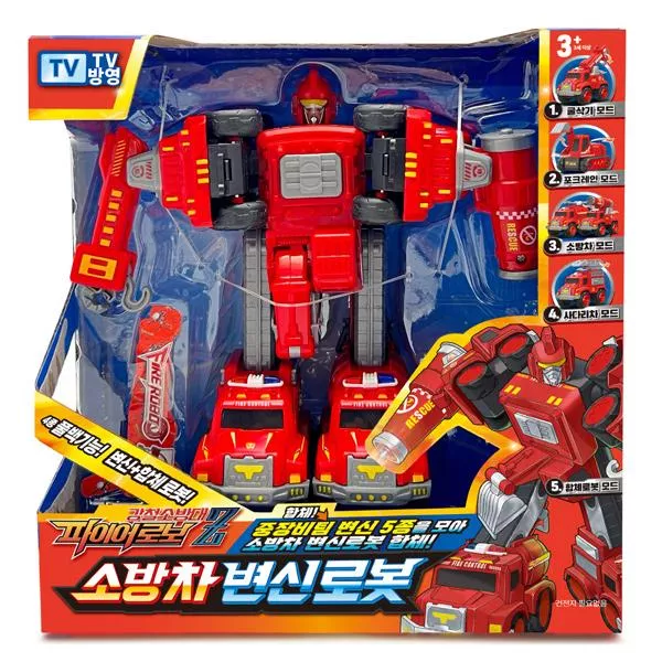 Nice Toy Fire Robo Z 消防車變形機器人