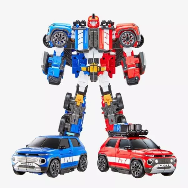 機器戰士 Tobot 雙拳 twin punch 休旅車 HOOK+JAB二合一合體機器人