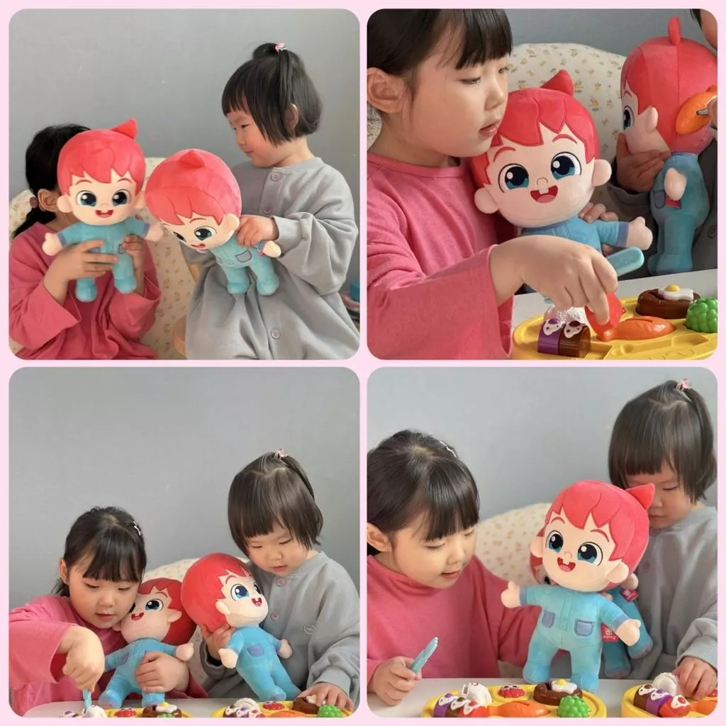 韓國正品 ✐ˡˢʰ ᵗᵒʸˢ現貨 bebefinn貝貝平玩具 貝貝彬娃娃 30cm 韓國玩具批發 韓國進口貝貝彬扮家家酒