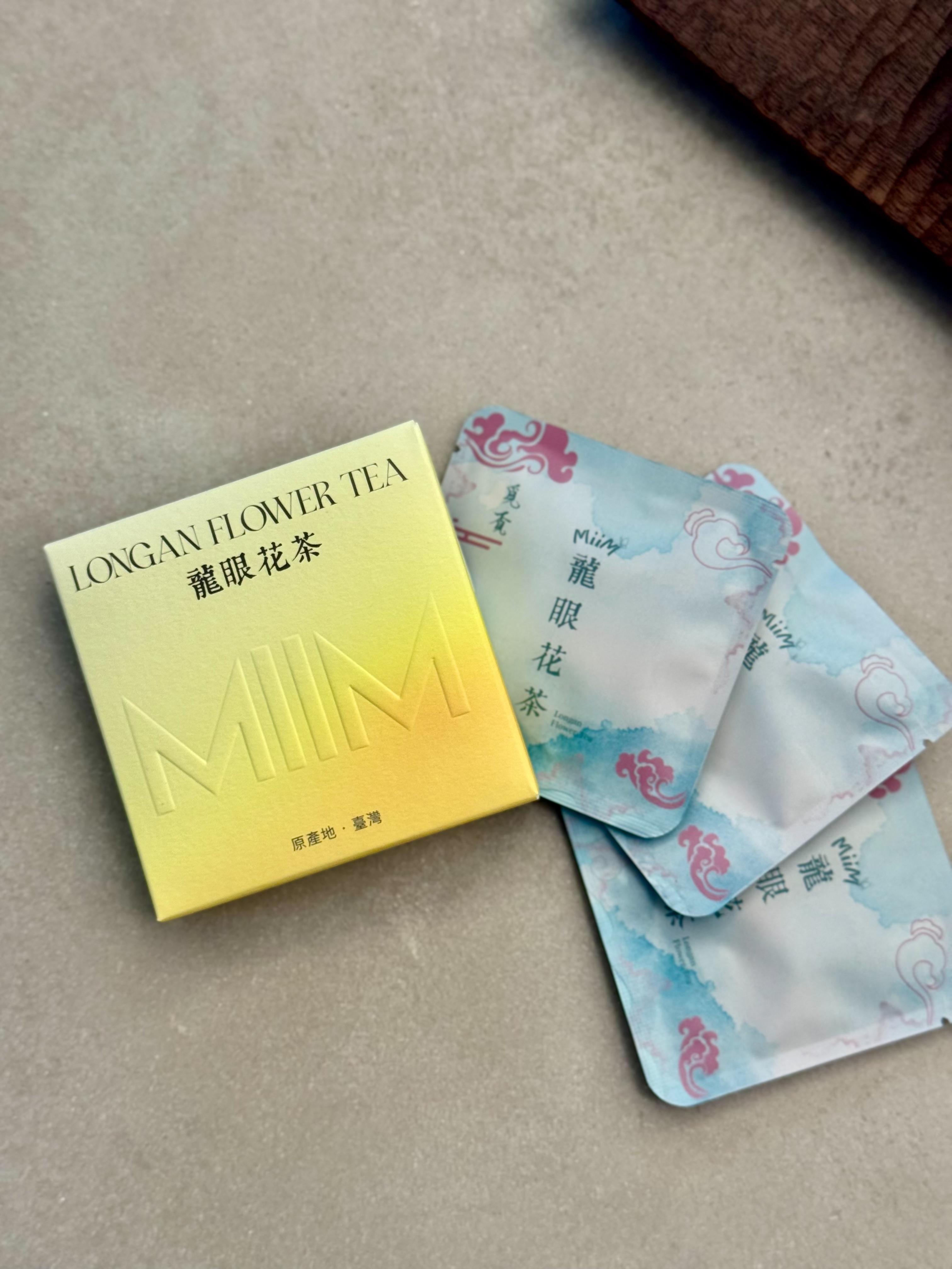 MiiM 蜜香龍眼花茶-三角立體茶包3入