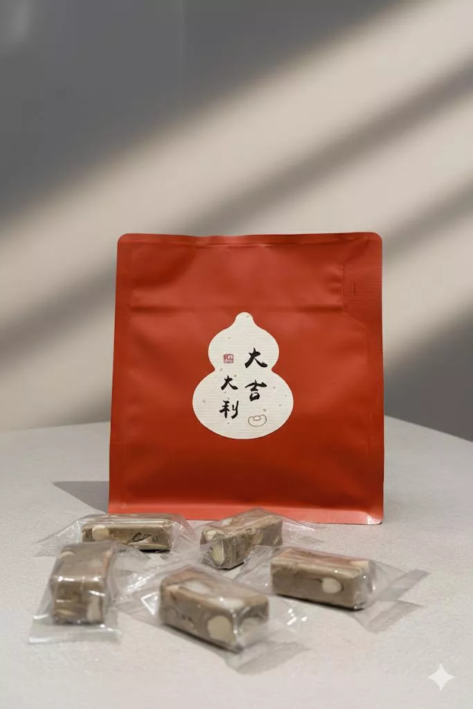 牛牛軋烏龍 - 紅烏龍牛軋糖