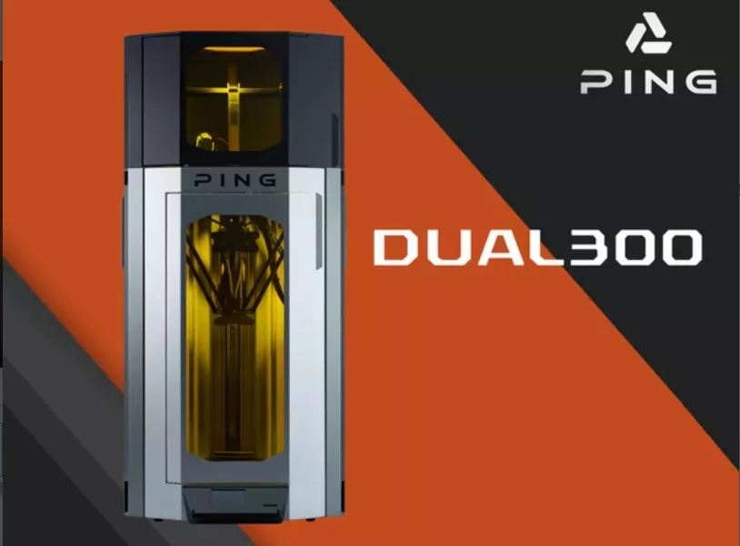 PING DUAL300雙料3D列印機(D300 /PING3D Pinter/附教育訓練)