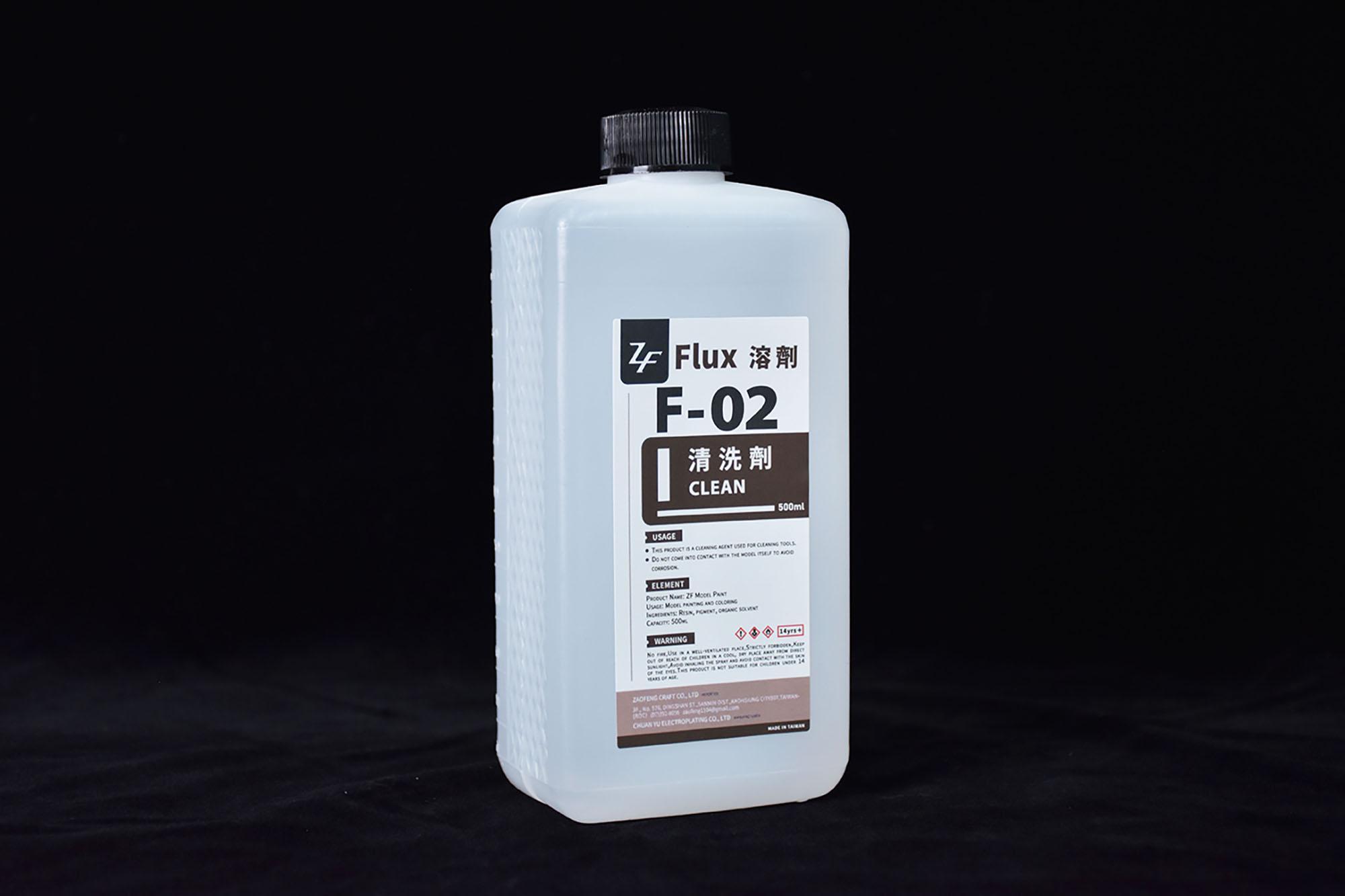 ZF模型漆 | 溶劑(Flux) 500ml