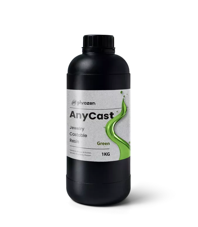 Phrozen 珠寶可鑄造金工 AnyCast 樹脂-綠