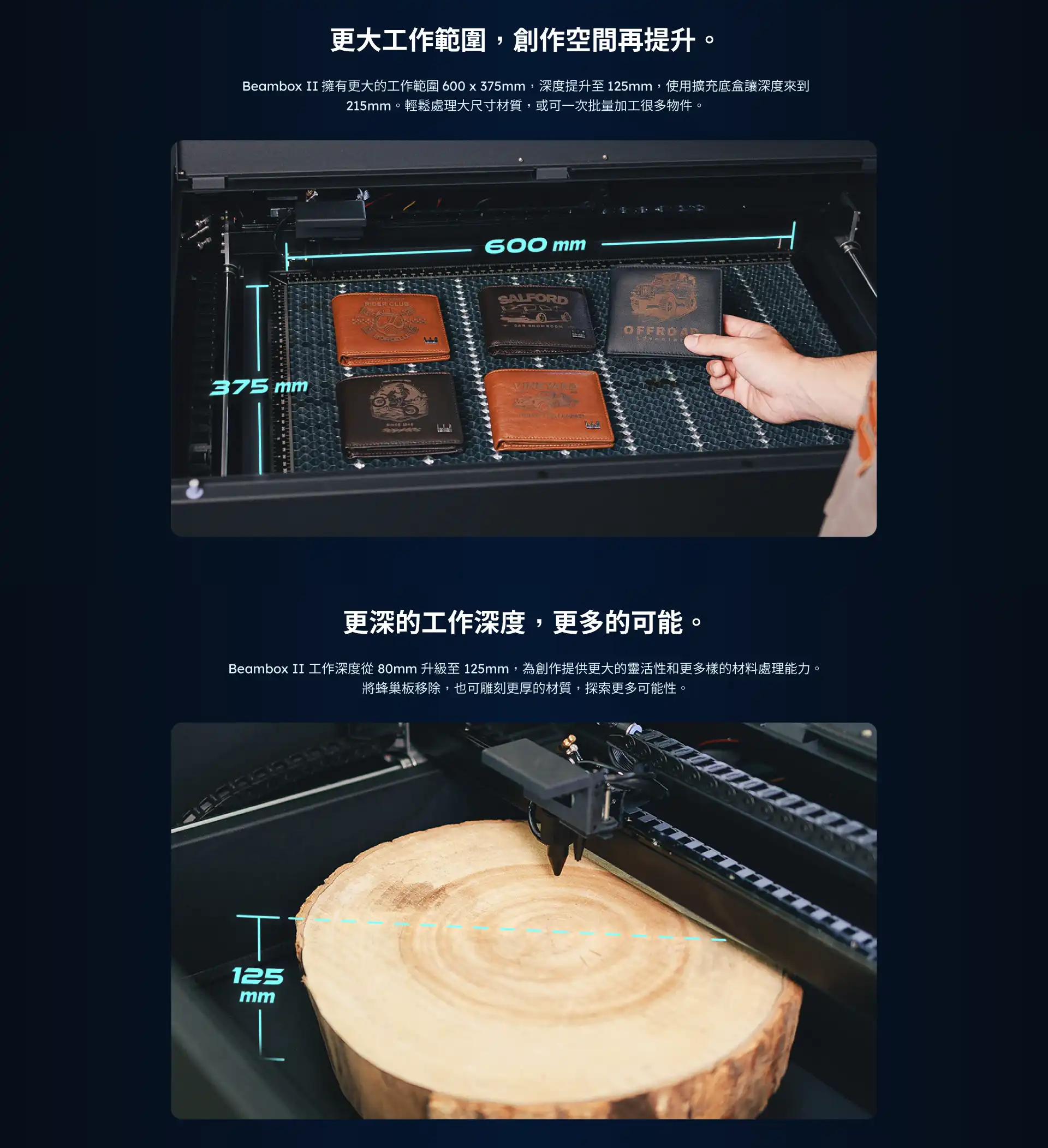 FLUX Beambox II (55W) 介紹 FLUX Beambox II (55W) 介紹