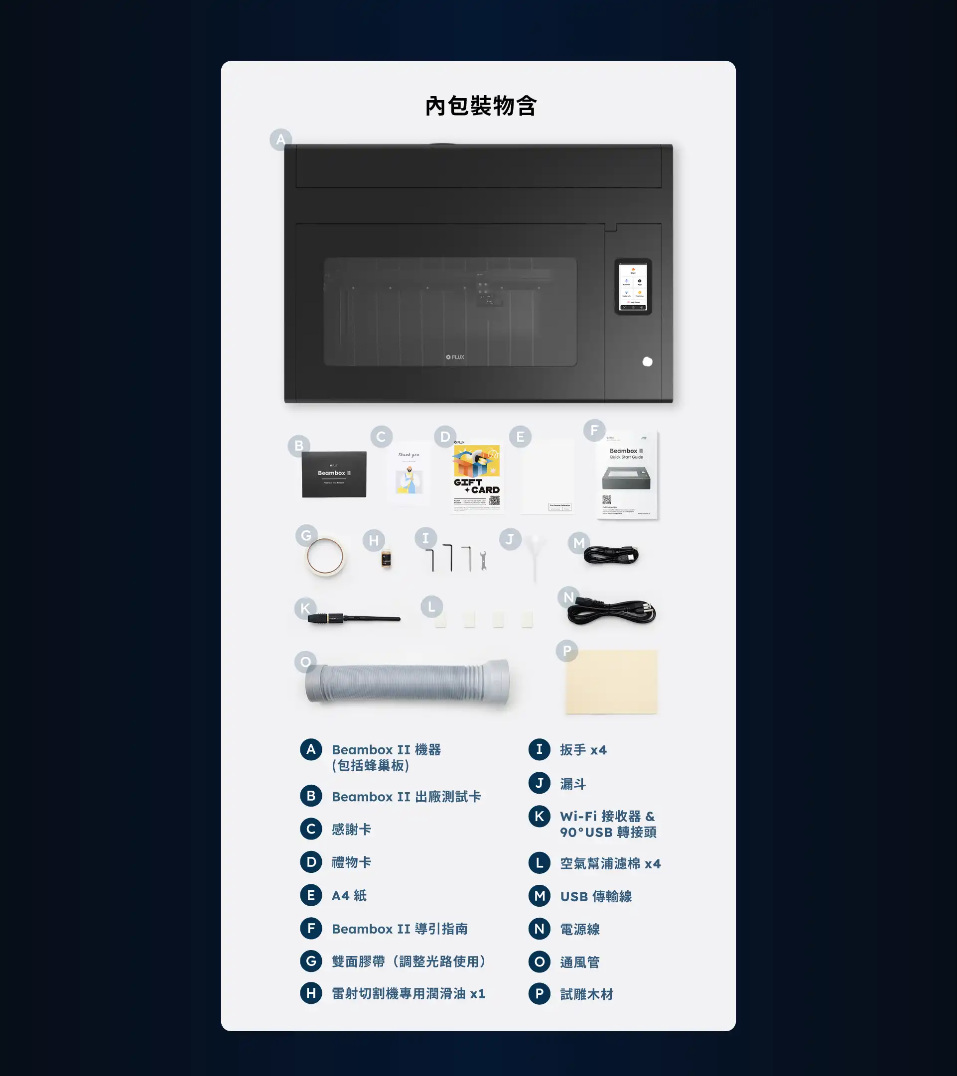 FLUX Beambox II (55W) 介紹 FLUX Beambox II (55W) 介紹
