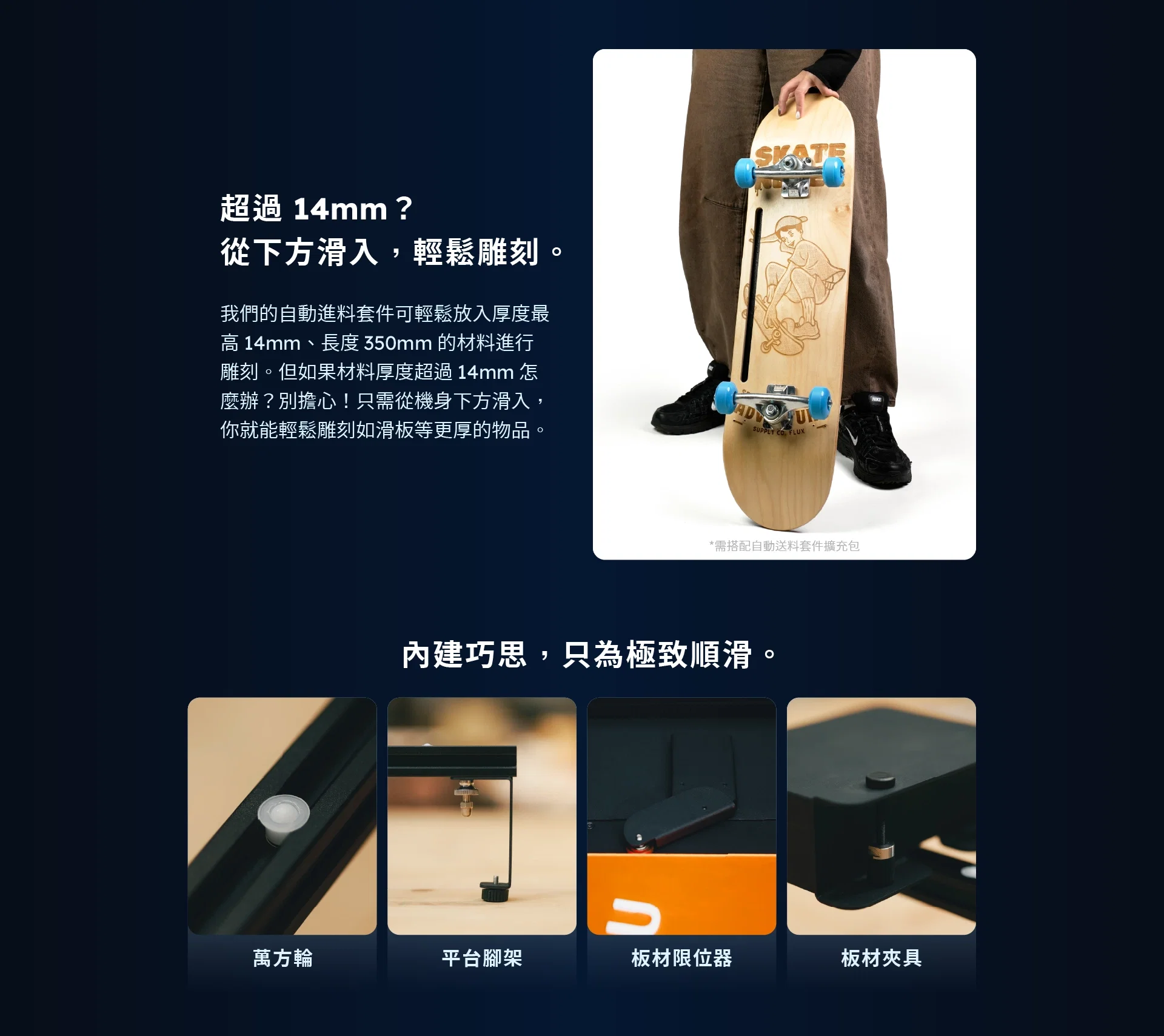 FLUX Beambox II 自動送料套件 介紹