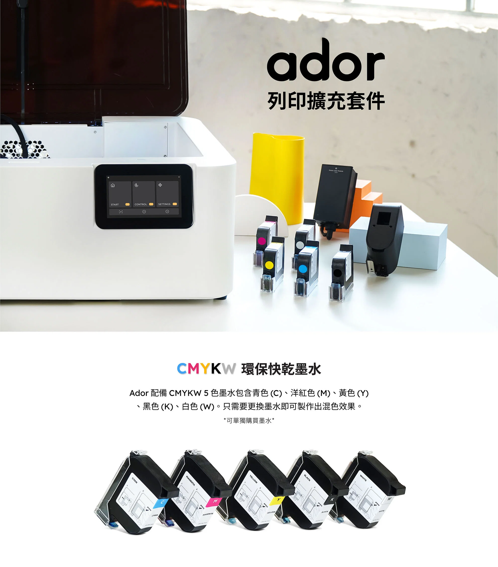 FLUX Ador 列印擴充套件 介紹