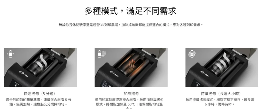 普羅森 Phrozen 樹脂加熱搖勻機 介紹