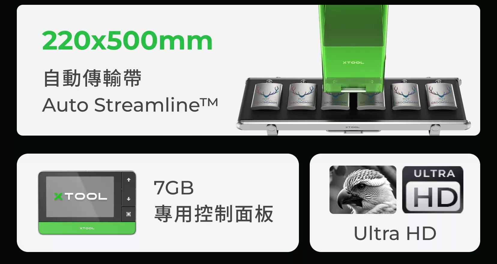 xTool F1 Ultra 雙管極速雷雕機 介紹