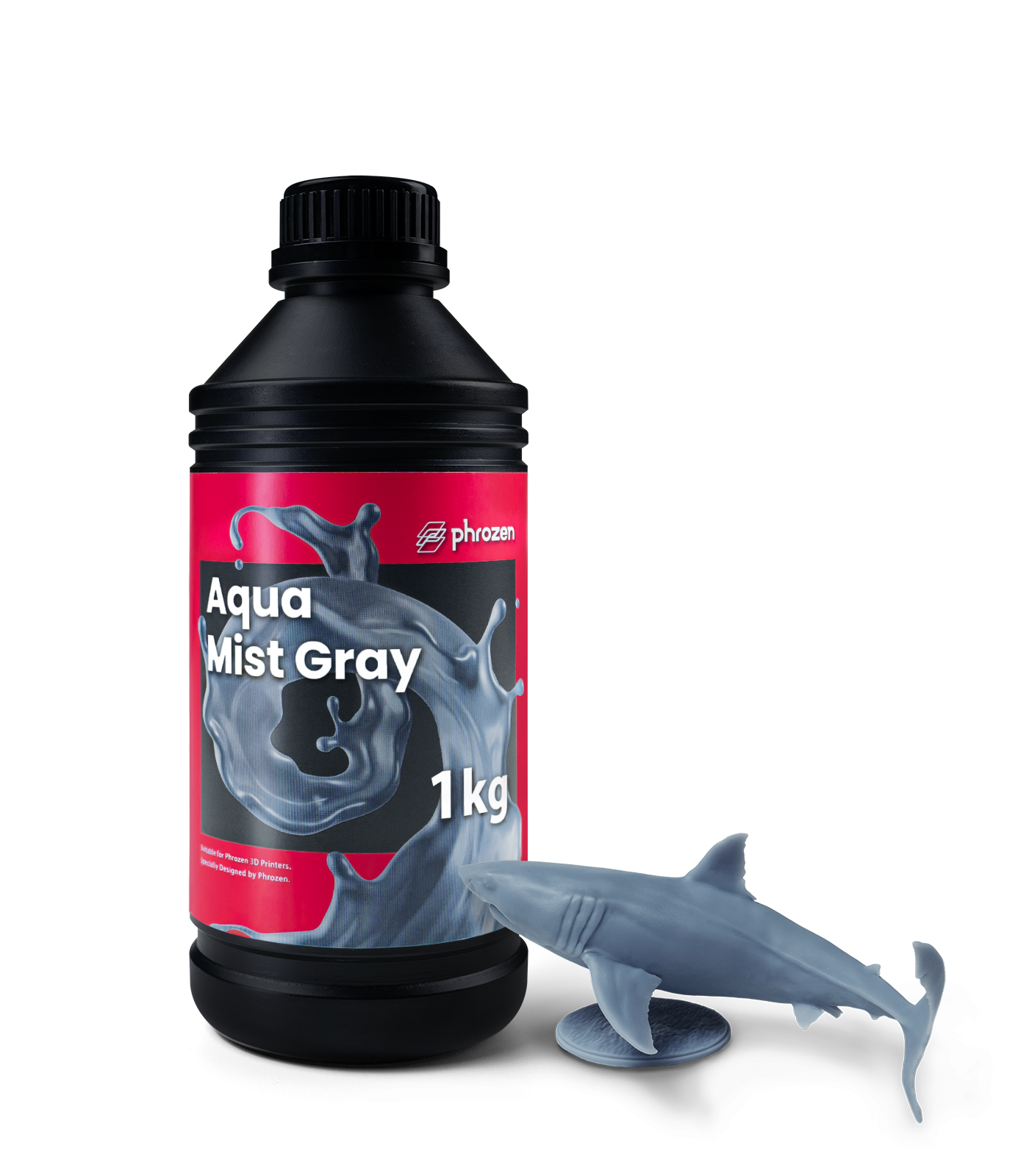 Phrozen 薄霧灰 標準樹脂|Aqua Mist Gray Phrozen 薄霧灰 標準樹脂 1kg 包裝