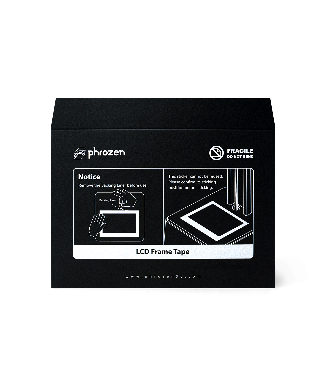 Phrozen LCD 黑色框貼 外觀