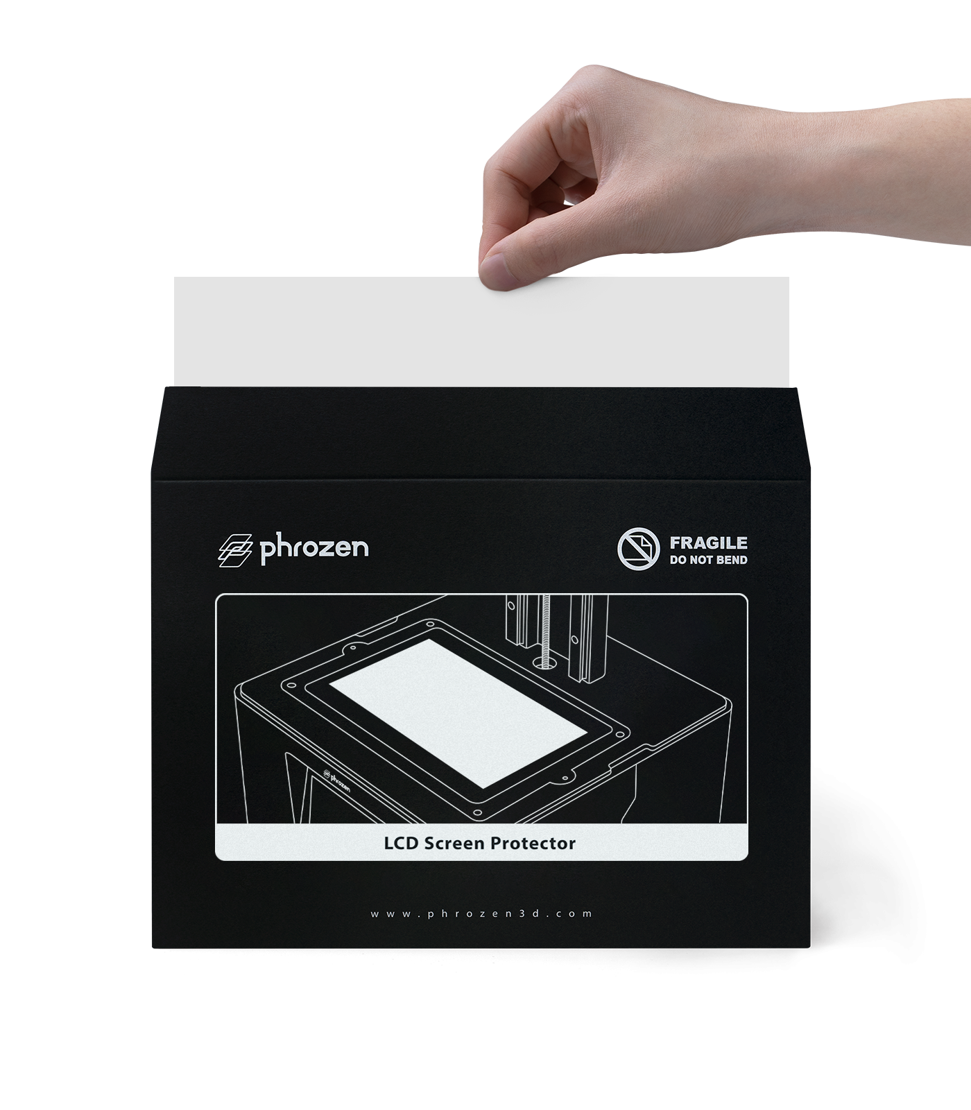 Phrozen LCD 螢幕保護貼 包裝內容