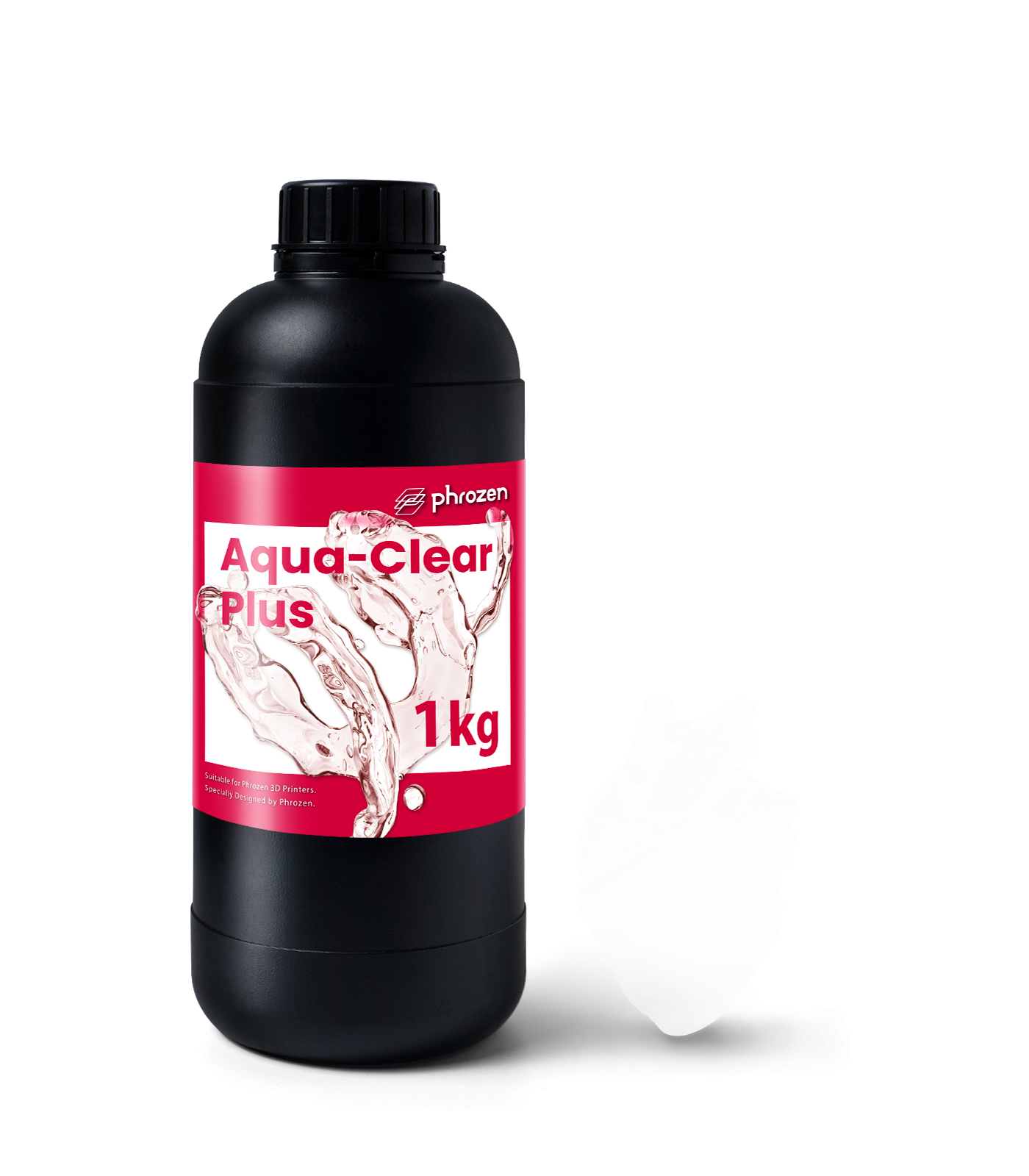 Phrozen 超透明湖水樹脂|Aqua-Clear Plus Phrozen 超透明湖水樹脂 1kg 包裝
