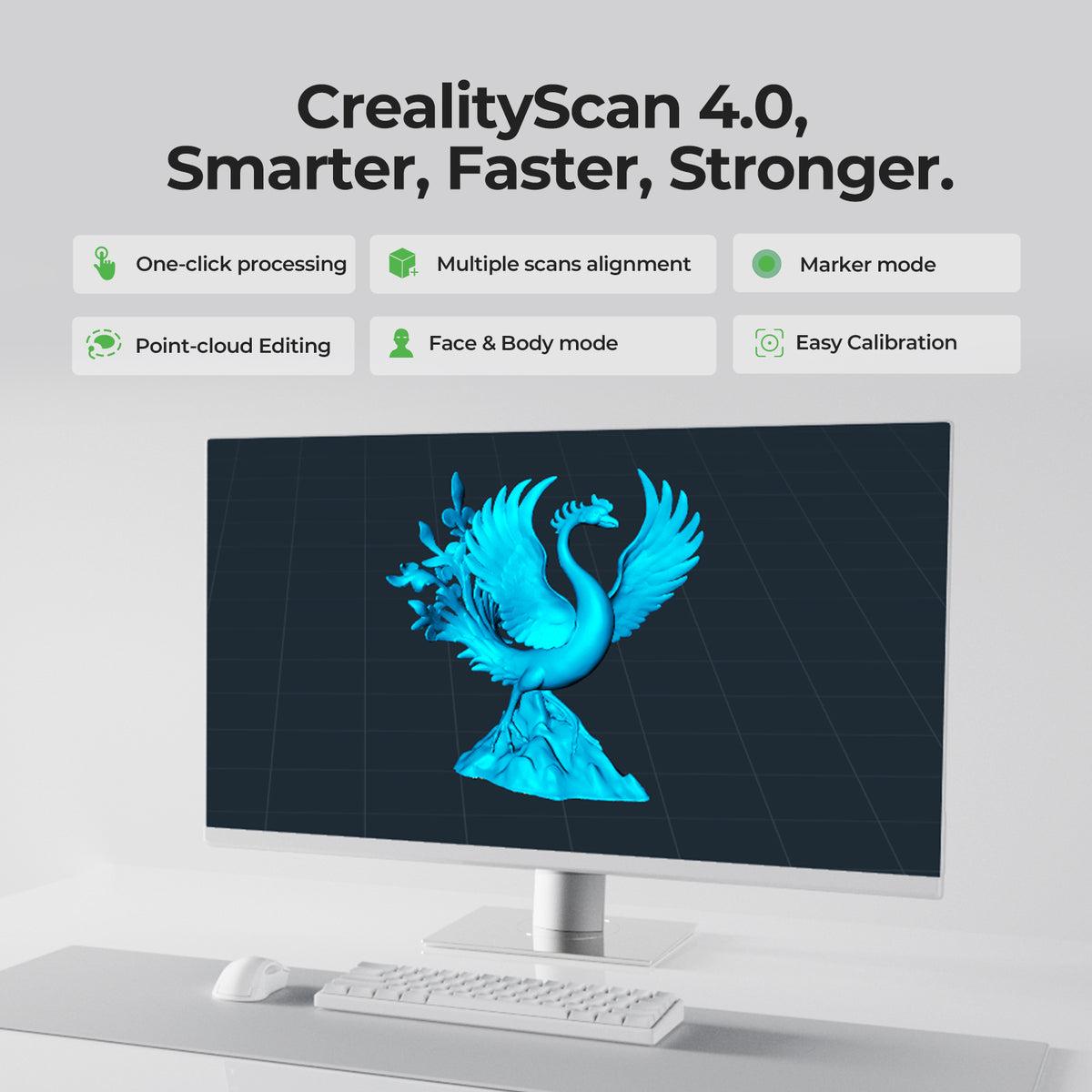 Creality Otter Lite CrealityScan 4.0 軟體