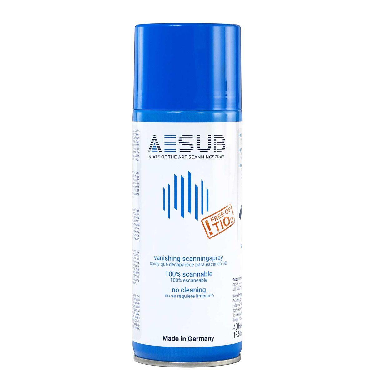 AESUB Blue 3D 掃描噴粉