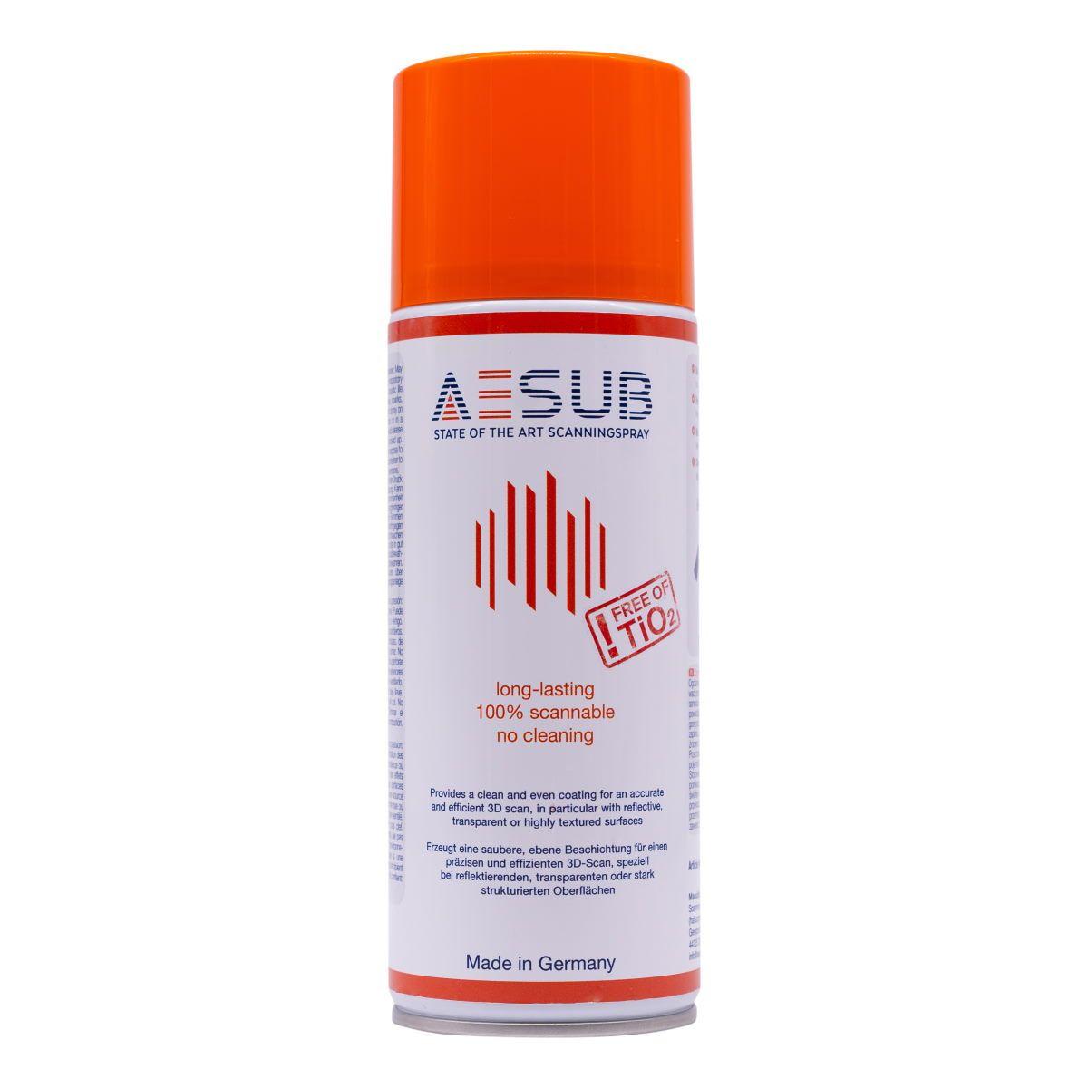 AESUB Orange 3D 掃描噴粉