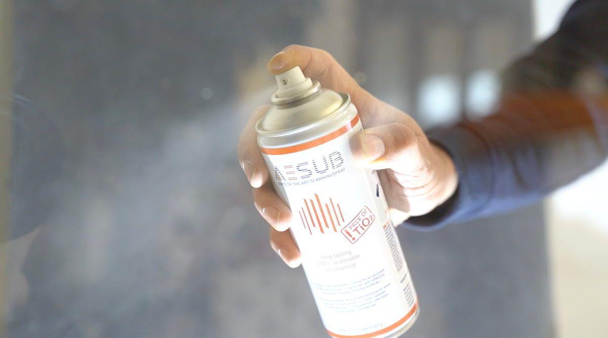 AESUB Orange 噴塗示意