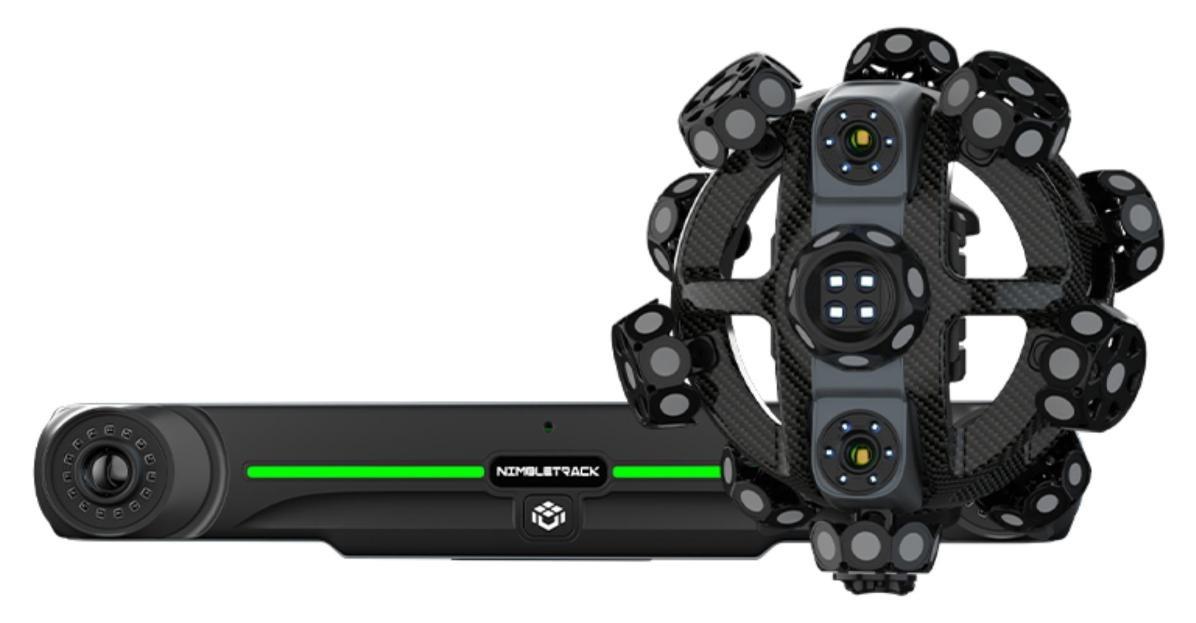 ScanTech NimbleTrack 追蹤器與球型掃描器