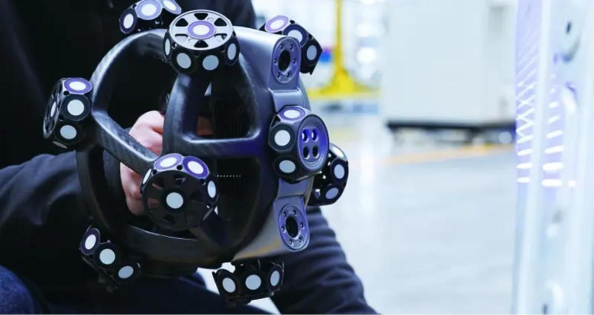 NimbleTrack 碳纖維一體成型球型掃描器