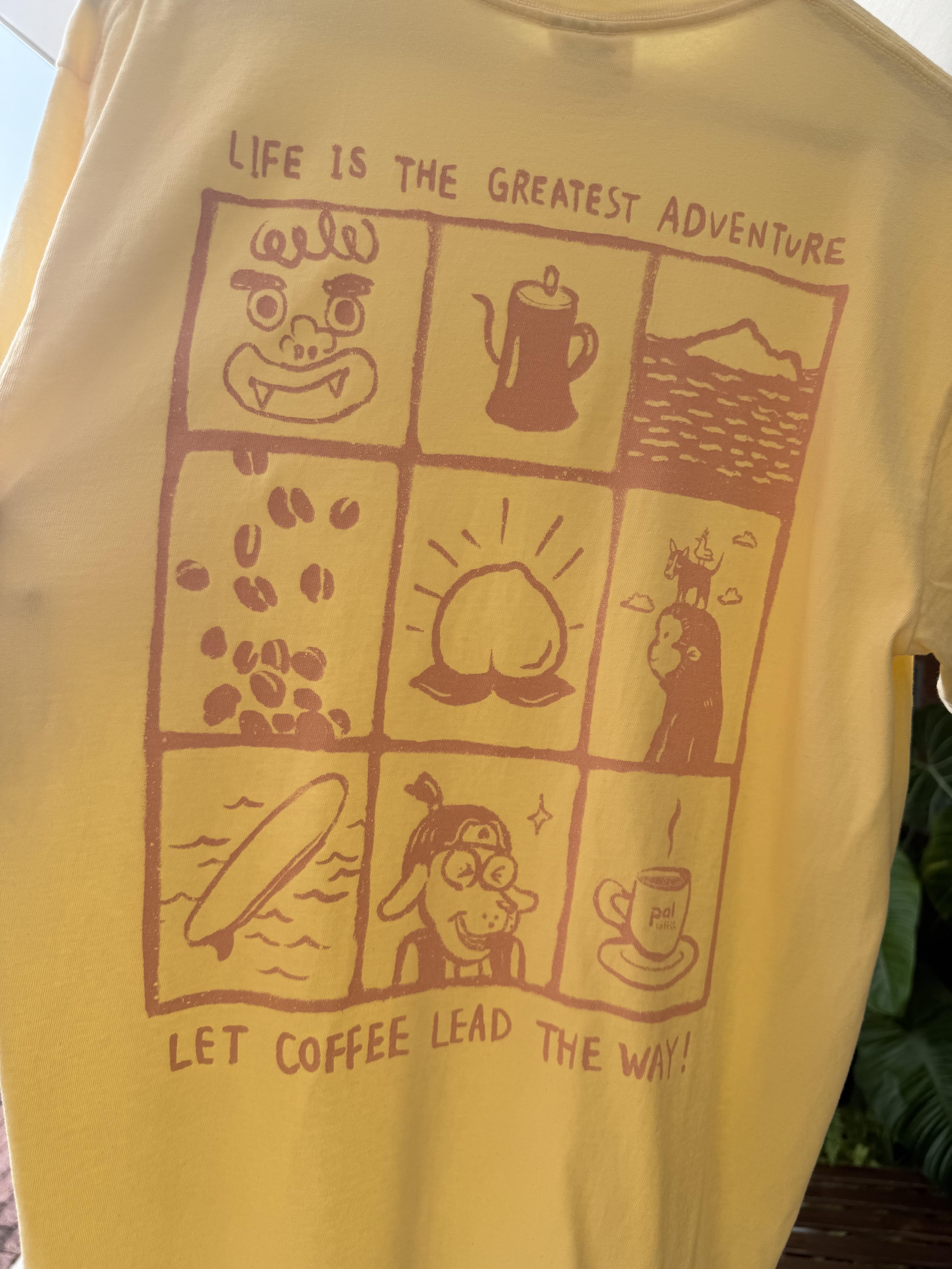 Let coffee lead the way(短袖)